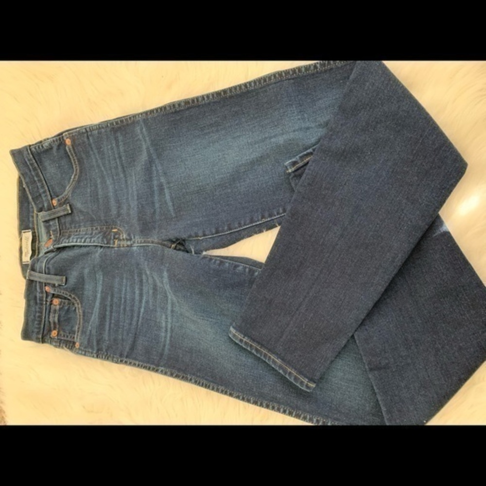 Madewell high rise skinny skinny jeans